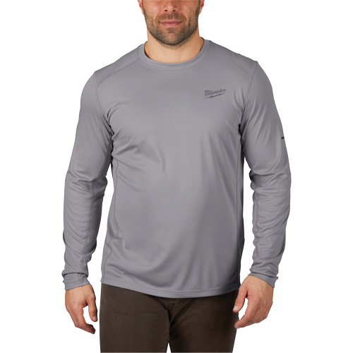 Workskin Lightweight Shirt, Men's, Small, Grey Equipex