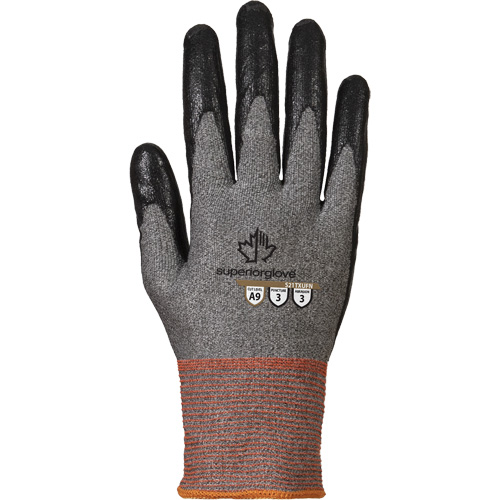Gants enduits, Taille 5, Calibre 21, Rev&ecirc;tement Nitrile, Enveloppe en TenActiv, ASTM ANSI niveau A9 Equipex