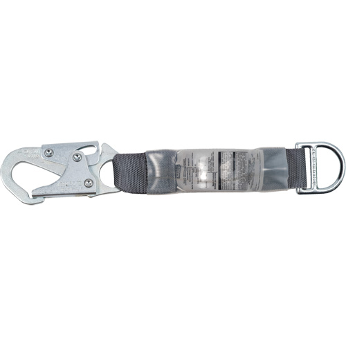 V-Series Standard Energy Absorbing Lanyard, Snap Hook Center, Snap Hook Leg Ends, Polyester Equipex