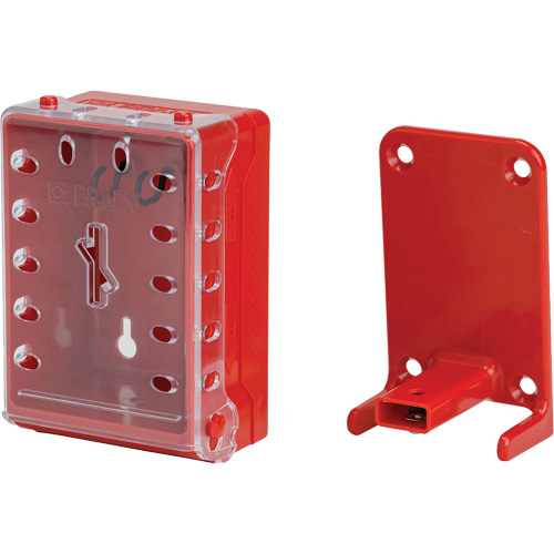 Boîte de verrouillage ultra compacte, Rouge Equipex