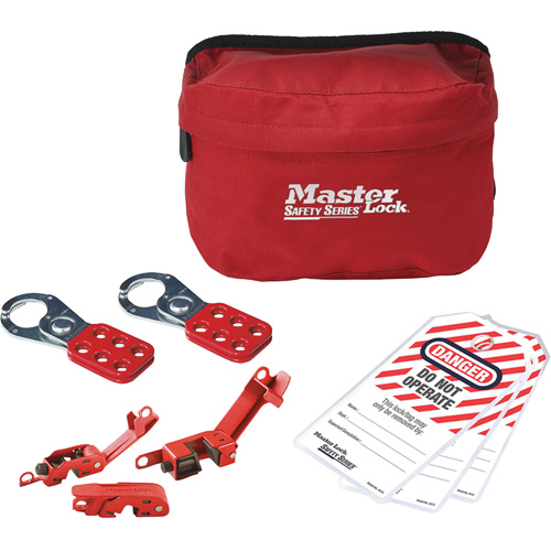 Basic Lockout Kit with No Locks, Electrical Kit, 8 Components Equipex