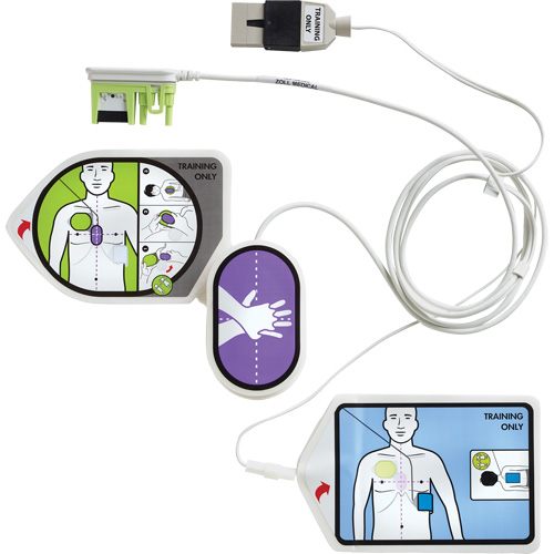 Trousse de formation et d&eacute;monstration RCR Uni-Padz, Zoll AED 3 Pour, Non m&eacute;dical Equipex