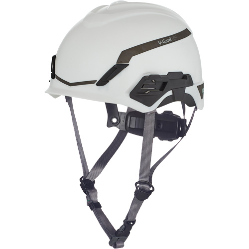 Casque de s&eacute;curit&eacute; V-Gard H1, R&eacute;pond aux normes CSA type 1, Suspension Rochet, Non ventil&eacute; Equipex