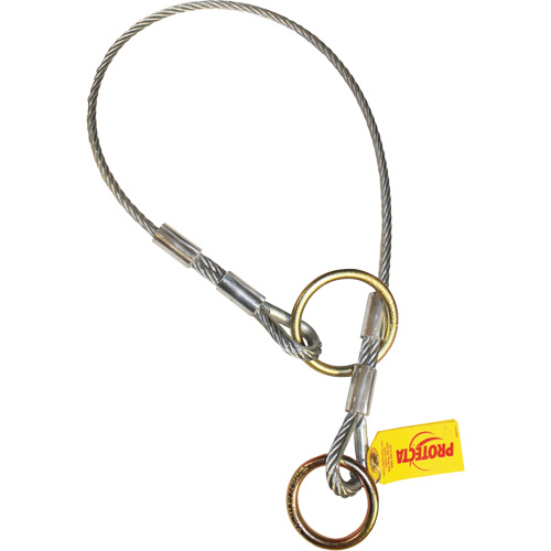 Adaptateur pour c&acirc;ble &agrave; deux anneaux, Fixation universelle, Usage Temporaire Equipex