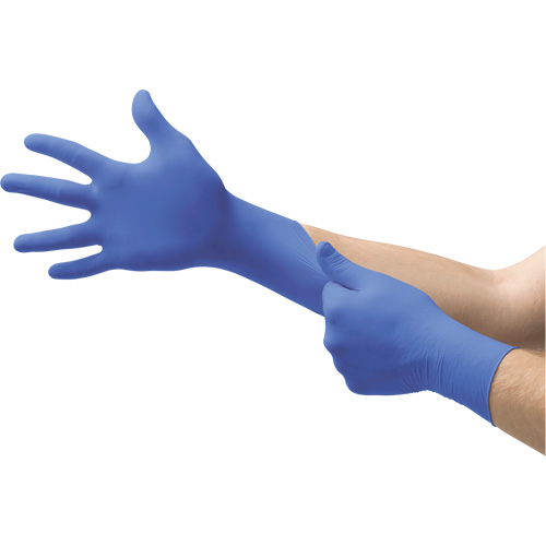 Microflex&reg; N85 Gloves, X-Small, Nitrile, 3.5-mil, Powder-Free, Blue, Class 2 Equipex