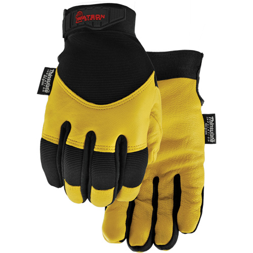 9005W Flextime Winter Gloves, Large, Grain Goatskin Palm, Thinsulate Inner Lining Equipex