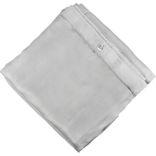 Silica Cloth Fiberglass Blanket, 6' W x 6' L, Rated Up To 1800 °F Equipex