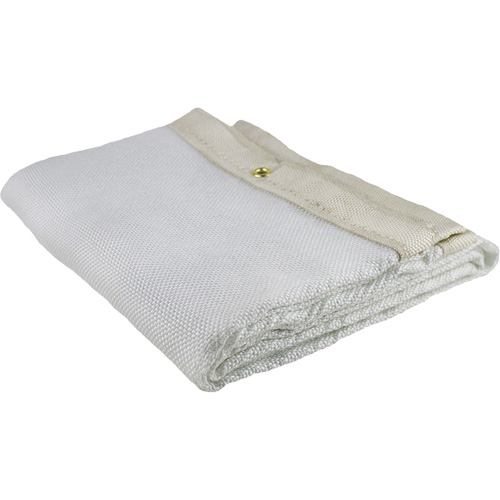 Couverture en fibre de verre non rev&ecirc;tue, 6' la x 8' lo, R&eacute;sistance &agrave; la temp. 1000 °F Equipex