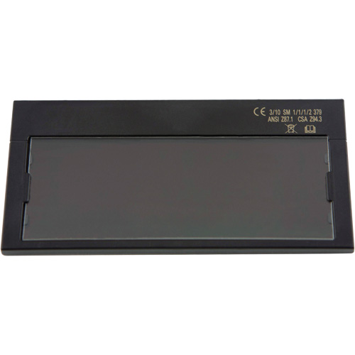Filtre autoassombrissant de rechange Solera II, 4-1/4" la x 2" ha Champ de vision, Pour utilisation avec HSL-1, HSL-2 et Huntsman Equipex