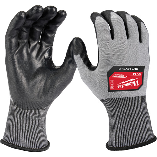 Gants de haute dext&eacute;rit&eacute;, Taille T-Grand, Calibre 18, Rev&ecirc;tement Polyur&eacute;thane, Enveloppe en Poly&eacute;thyl&egrave;ne, ANSI/ISEA 105 niveau 4 Equipex