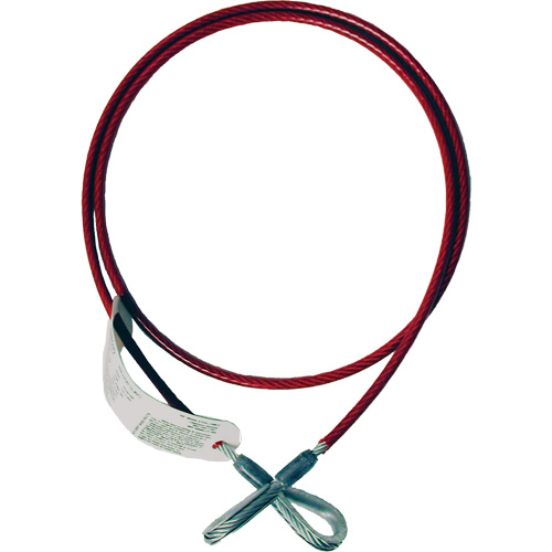 C&acirc;ble de connecteur d'ancrage 6', Chaîne, Usage Temporaire Equipex