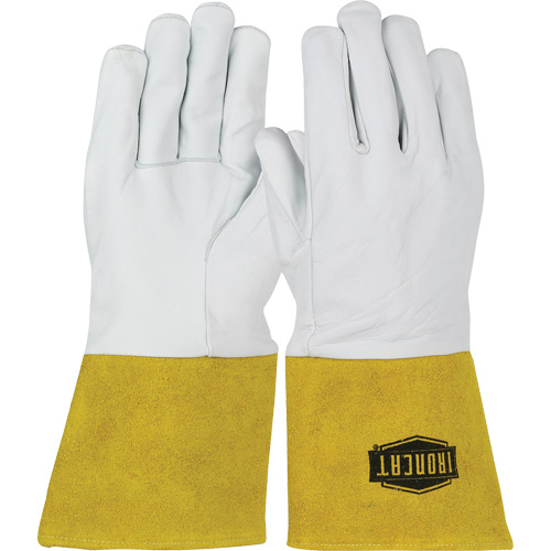Gant TIG en cuir de premi&egrave;re qualit&eacute; Ironcat, Cuir fleur de chevreau, Taille Petit Equipex