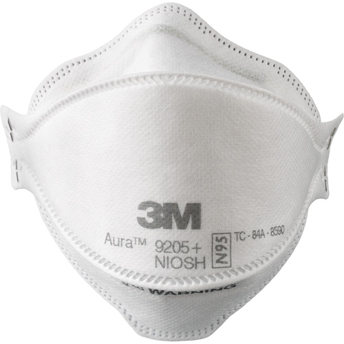 Respirateur contre les particules Aura, N95, Certifi&eacute; NIOSH, Profil bas/Taille unique Equipex