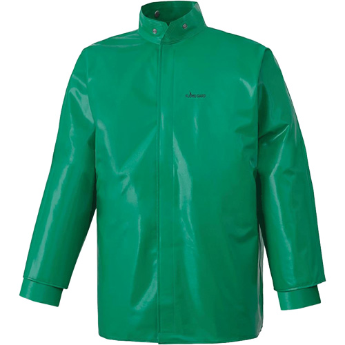 J43 380 Manteau CA-43 ignifuge et r&eacute;sistant aux produits chimiques et aux acides, Petit, Vert Equipex