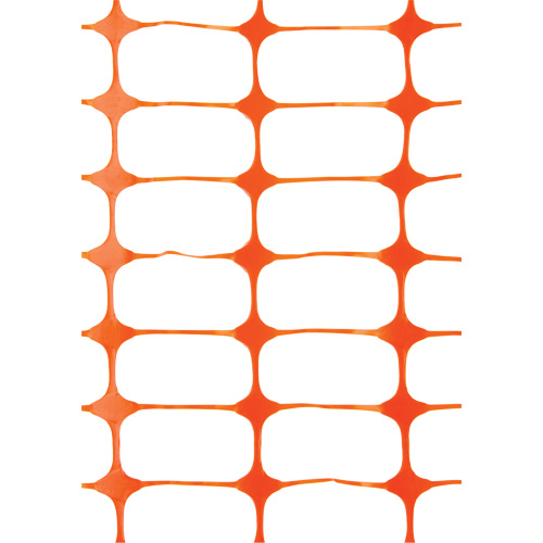 Cl&ocirc;ture &agrave; neige, 50' lo x 4' la, Orange Equipex