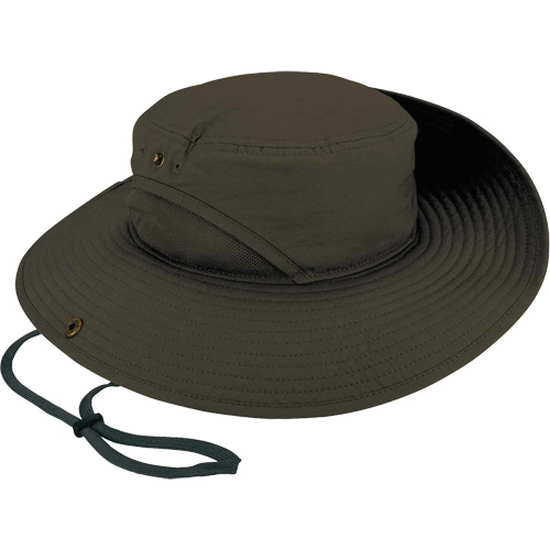 Chapeau l&eacute;ger de forestier Chill-Its 8936 avec panneau en maille, Vert Equipex