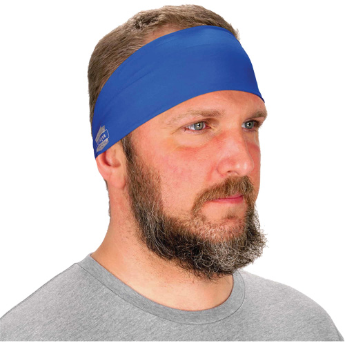 Chill-Its 6634 Cooling Headband, Blue Equipex
