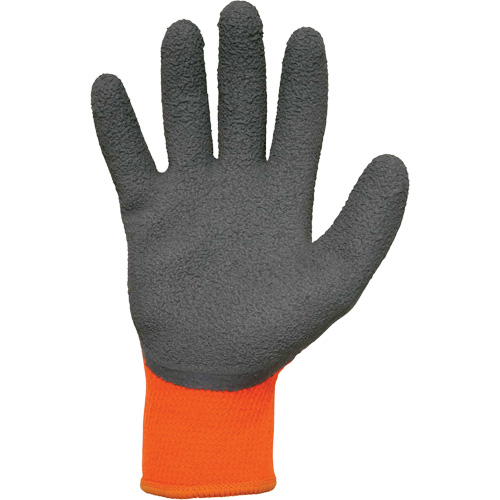 Gants de travail l&eacute;gers et enduits pour l'hiver ProFlex 7401, Moyen, R&ecirc;vetement Latex, Calibre 10 Equipex