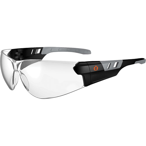 Skullerz SAGA Frameless Safety Glasses, Clear Lens, Anti-Fog/Anti-Scratch, ANSI Z87+/Meets/Exceeds CSA Z94.3 Equipex
