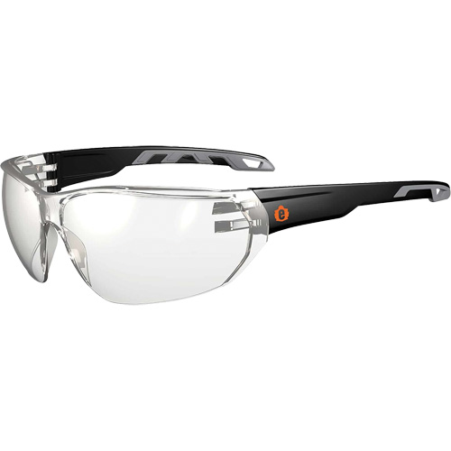 Lunettes de s&eacute;curit&eacute; sans monture Skullerz VALI, Lentille Int&eacute;rieur/ext&eacute;rieur, Anti-&eacute;gratignures, ANSI Z87+/R&eacute;pond ou surpasse la norme CSA Z94.3 Equipex