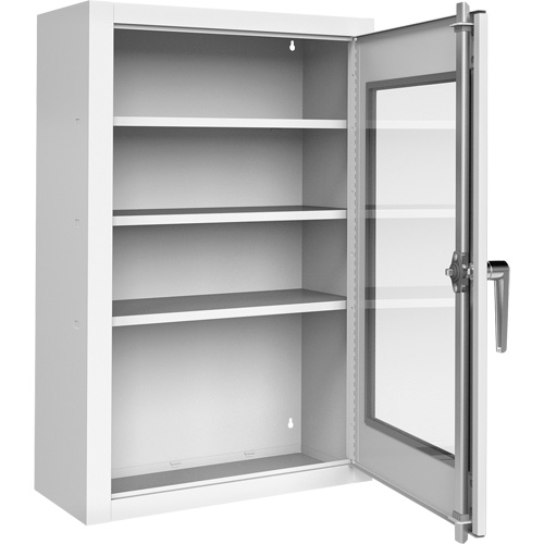 Armoire &agrave; pharmacie verrouillable avec porte en Plexiglas Equipex
