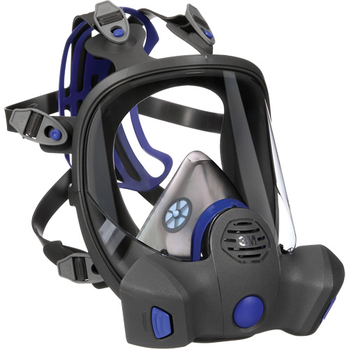 Secure Click FF-800 Series Full-Facepiece Reusable Respirator, Small Equipex