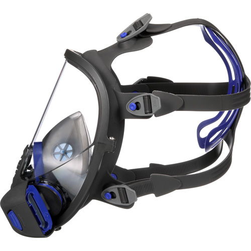 Secure Click FF-800 Series Full-Facepiece Reusable Respirator, Large Equipex