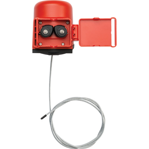 Verrou de soupape sans poign&eacute;e avec c&acirc;ble, Type Sph&eacute;rique/Vanne Equipex