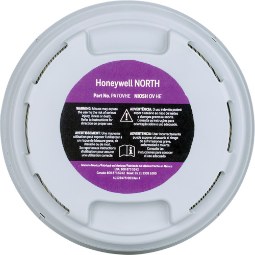 HEPA Filter Cartridge, Organic Vapour Equipex