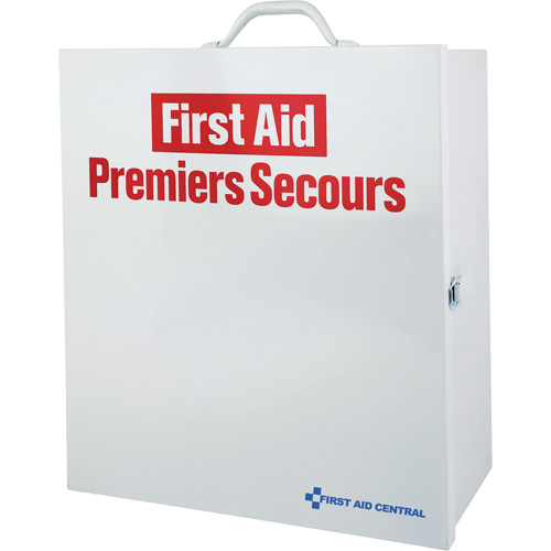 Armoire pour premiers soins SmartCompliance, R&eacute;pond &agrave; la norme CSA Z1220-17 type 2 environnements &agrave; faible risque, Moyen (26-50 travailleurs) Equipex