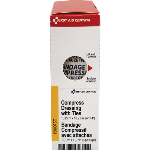 Recharge de bandages compressifs avec attaches SmartCompliance, 4" lo x 4" la Equipex