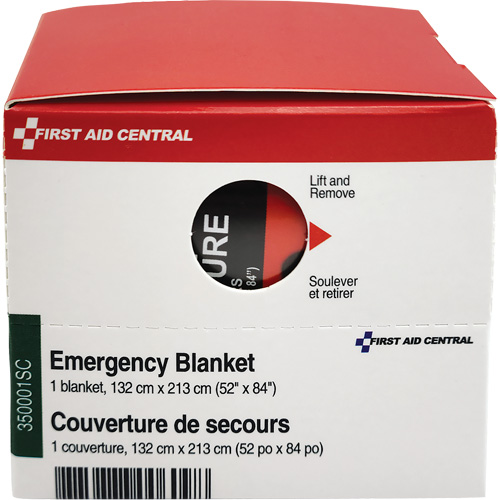 Recharge de couverture d'urgence SmartCompliance, PETP Equipex