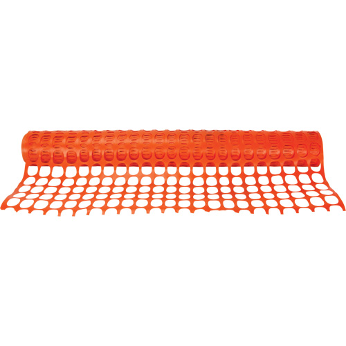 Heavy-Duty Safety Fence, 100' L x 4' W, Orange Equipex