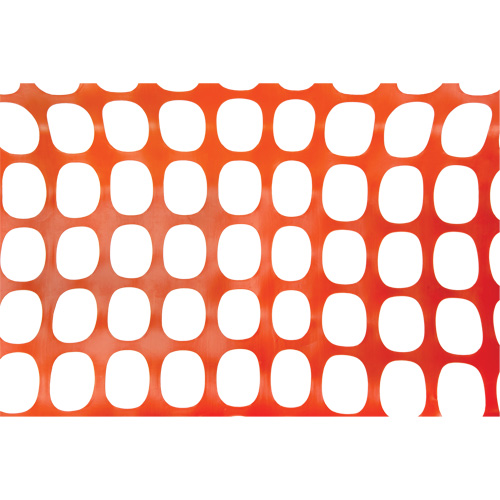 Heavy-Duty Safety Fence, 100' L x 4' W, Orange Equipex