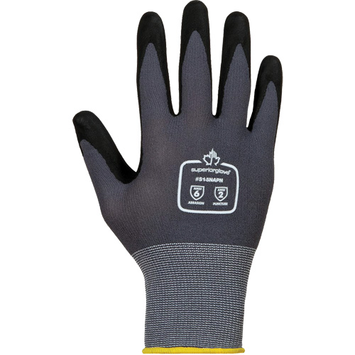 Gants anti-abrasion Dexterity, 2T-petit/5, R&ecirc;vetement Mousse de nitrile, Calibre 15, Enveloppe en Nylon/Coton Equipex