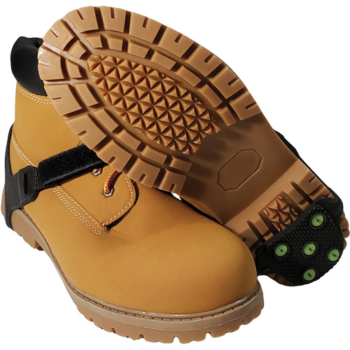 Dispositif de traction de talon Icetred, Caoutchouc/Carbure de tungst&egrave;ne, Traction Crampon, Taille unique Equipex