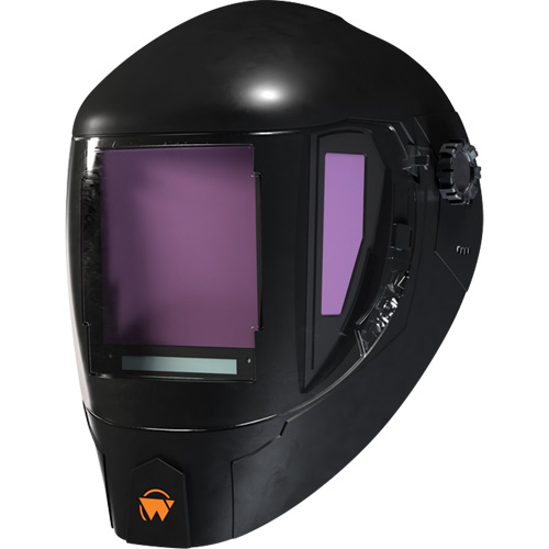 Masque pour soudage ArcOne Orbit, 6" lo x 4" la Champ de vision, Teinte 3 - 13, Noir Equipex
