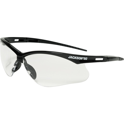 Lunettes de s&eacute;curit&eacute;, Lentille Transparent, Anti-&eacute;gratignures, ANSI Z87+/R&eacute;pond ou surpasse la norme CSA Z94.3 Equipex
