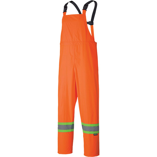 5598 Combinaison de pluie imperm&eacute;able et l&eacute;g&egrave;re, Polyester/PVC, Petit, Orange haute visibilit&eacute; Equipex
