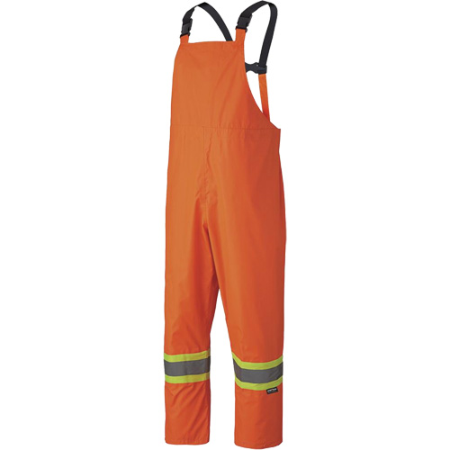 5608 Combinaison de pluie imperm&eacute;able 210D, Polyester/PVC, Petit, Orange haute visibilit&eacute; Equipex