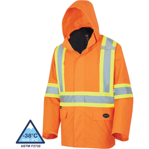 5632 Manteau 3 en 1 The Rock, Orange haute visibilit&eacute;, T-petit Equipex
