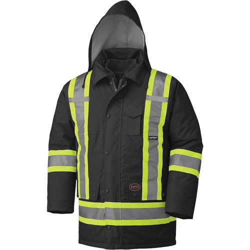 5025 Manteau imperm&eacute;able 7 en 1, Noir, T-petit Equipex