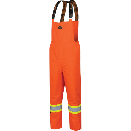 5053 Salopettes isol&eacute;es The Rock 300D, Polyester, Petit, Orange haute visibilit&eacute; Equipex