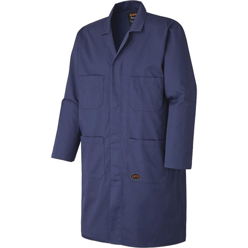 512 Sarrau, Poly-coton, Petit, Bleu marin Equipex