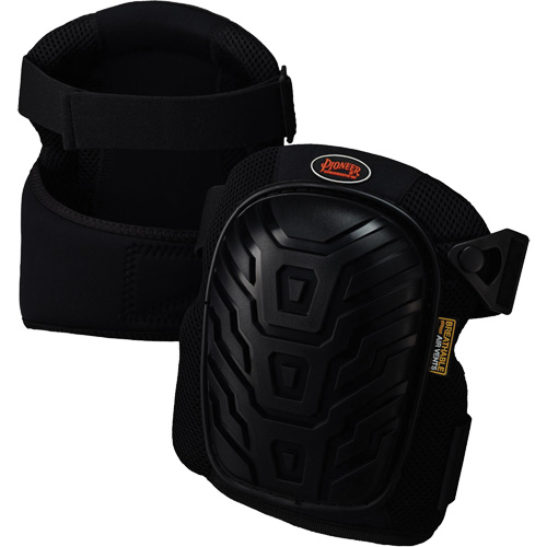 169 Air Vented Knee Pad, Hook and Loop Style, Gel Caps, Gel Pads Equipex