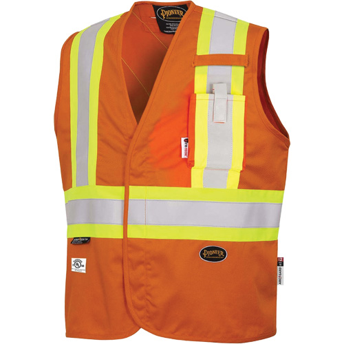 7728 Veste r&eacute;sistante aux arcs &eacute;lectriques FR-Tech, Petit, Orange haute visibilit&eacute;, 10 cal/cm² Equipex