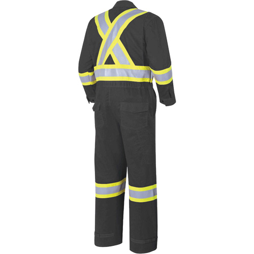7702BKT FR-Tech&reg; Arc-Rated Coverall, Size 40 (Tall), Black, 10 cal/cm² Equipex