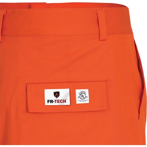 7763 Pantalon de s&eacute;curit&eacute; haute visibilit&eacute; r&eacute;sistant aux arcs &eacute;lectriques FR-Tech 88/12, 34, x 32, Orange haute visibilit&eacute;, 9,7 cal/cm² Equipex
