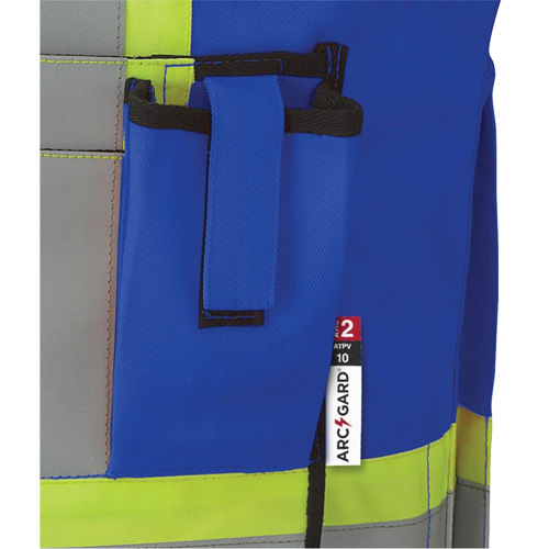 7733 Veste d'arpenteur ignifuge et r&eacute;sistant aux arcs &eacute;lectriques FR-Tech, Petit, Bleu royal, 9,7 cal/cm² Equipex