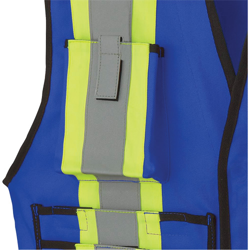 7733 Veste d'arpenteur ignifuge et r&eacute;sistant aux arcs &eacute;lectriques FR-Tech, Petit, Bleu royal, 9,7 cal/cm² Equipex